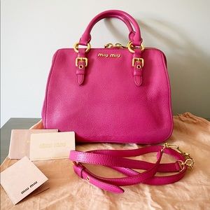 Miu Miu (Prada) Paeonia 3Way Handbag